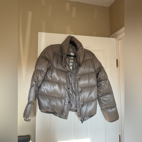 DKNY 90% duck down puffer jacket - Picture 3 of 7